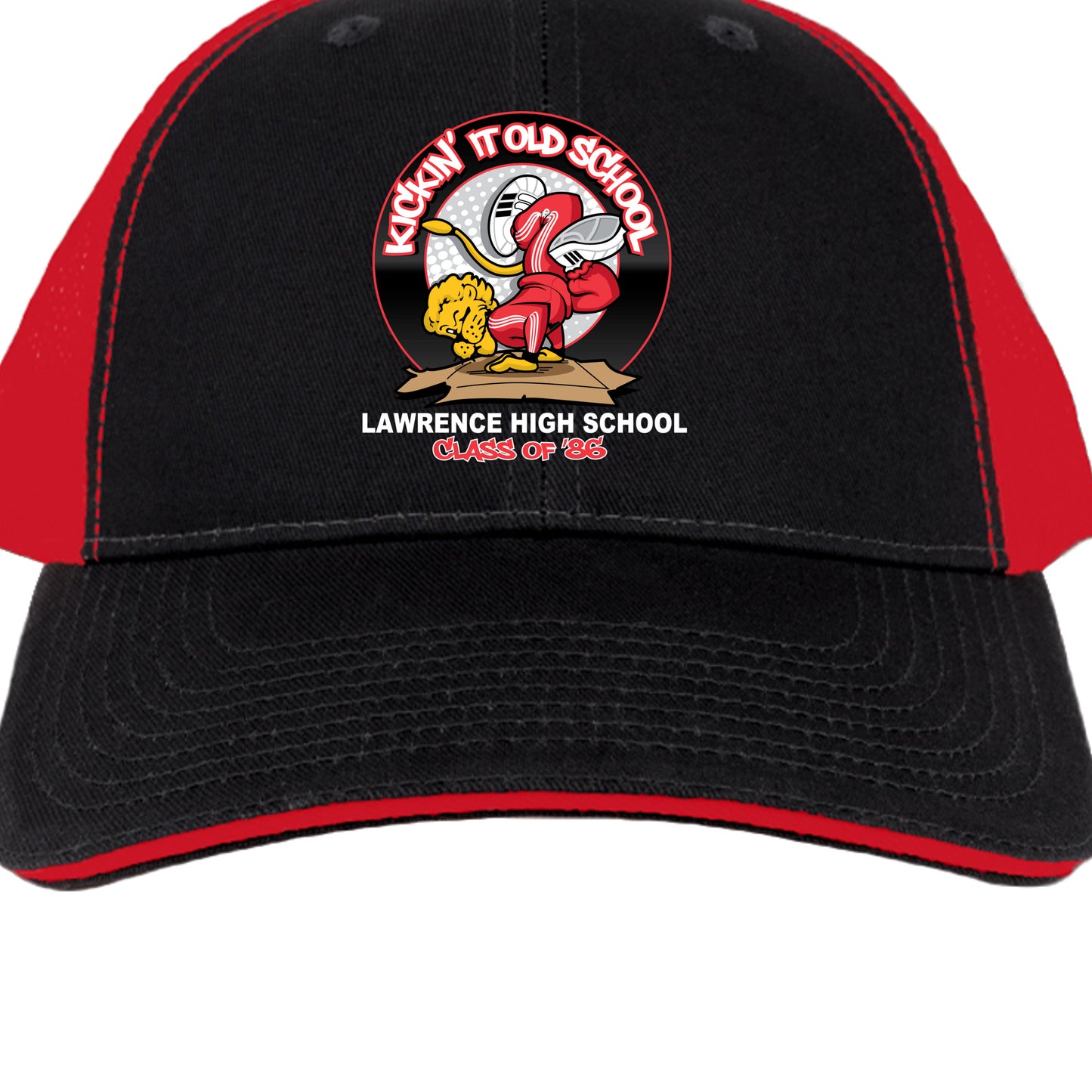 Black/ Red - S102 - FRONT