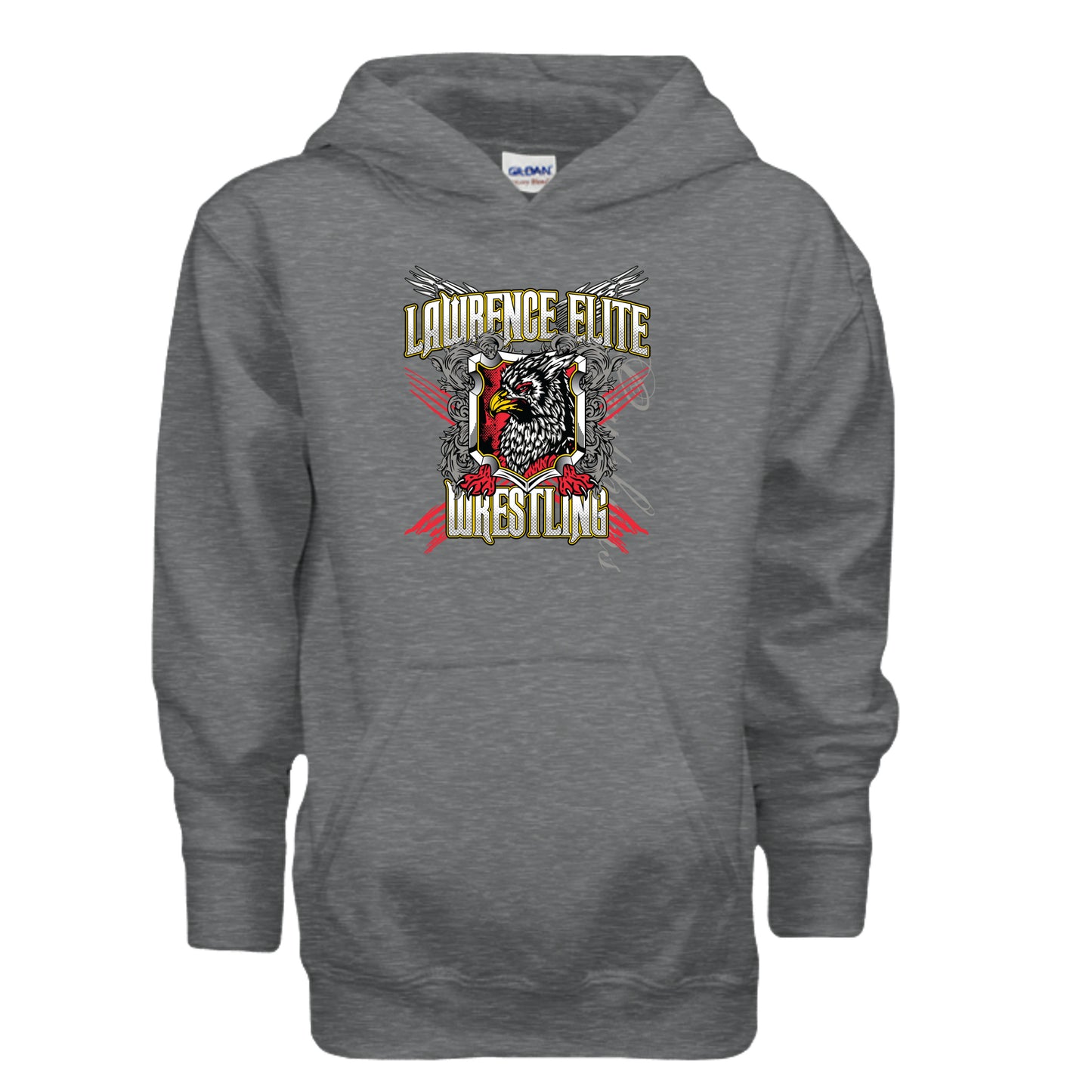 Fan Charcoal Heather - G185B - FRONT