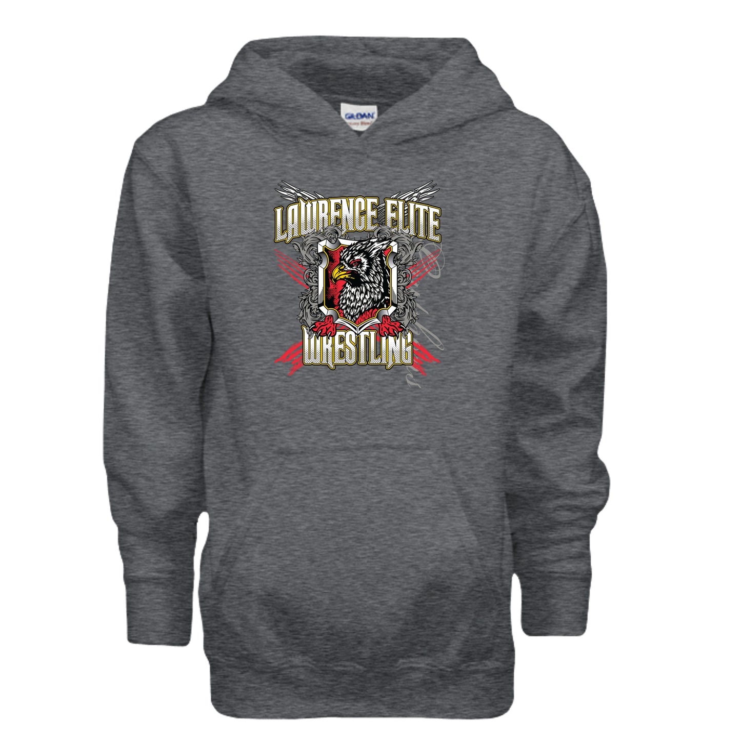 DARK HEATHER - G185B - FRONT