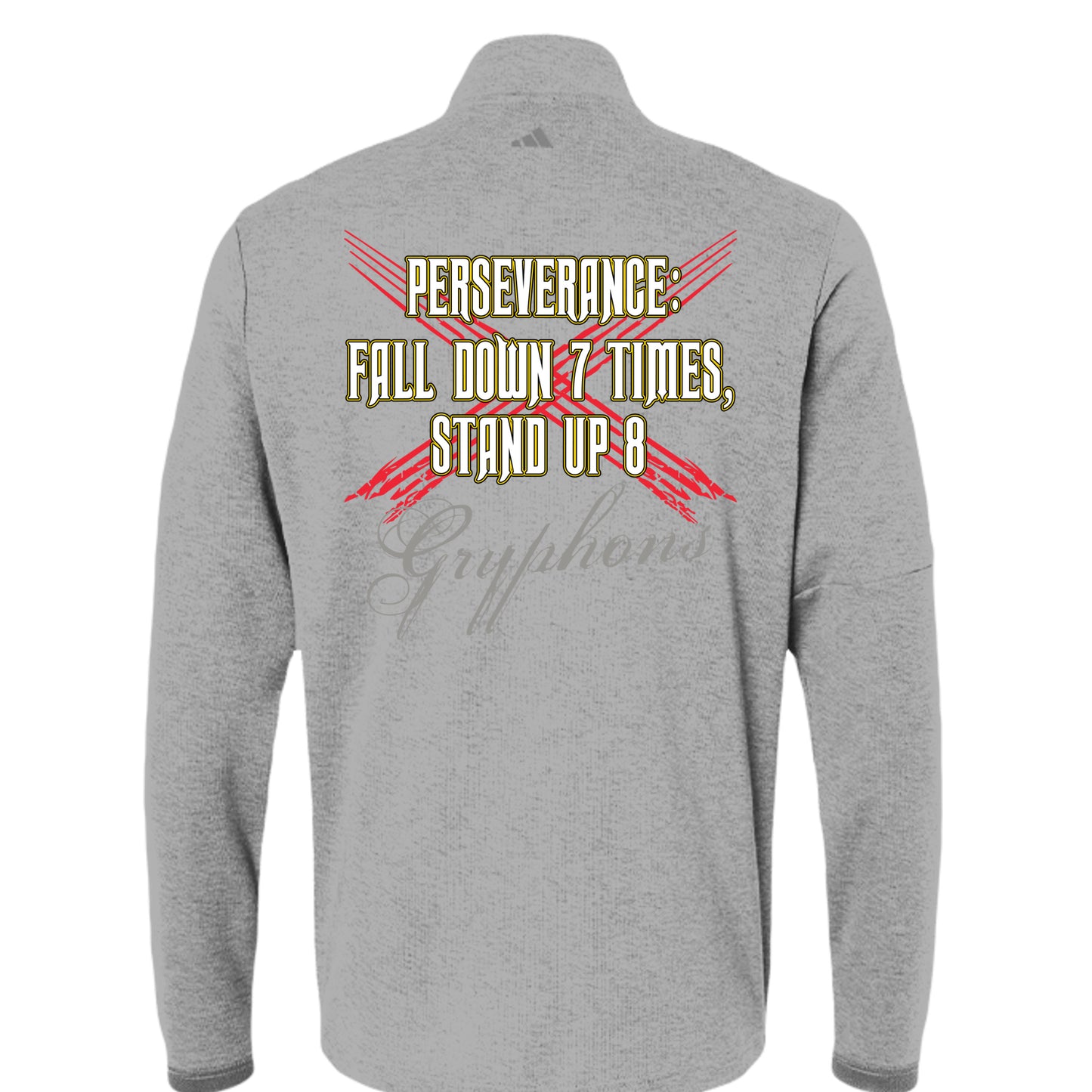 Grey Three Melange - A554 - BACK