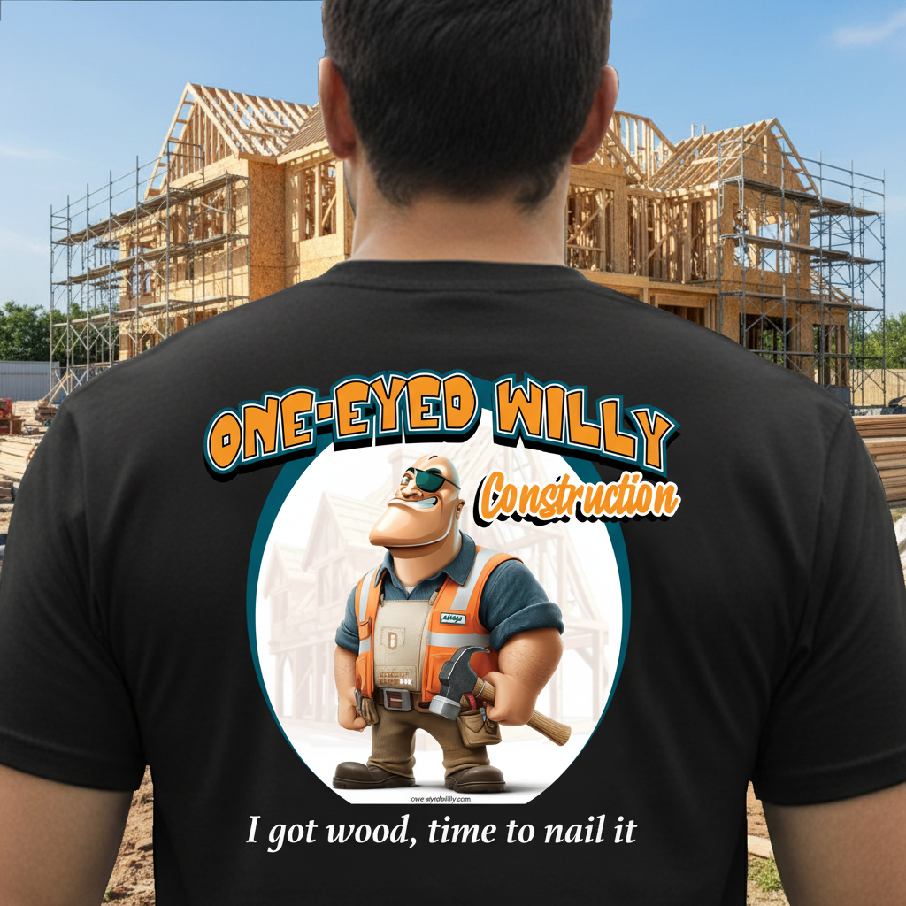 One-Eyed Willy Construction - House Build Background
