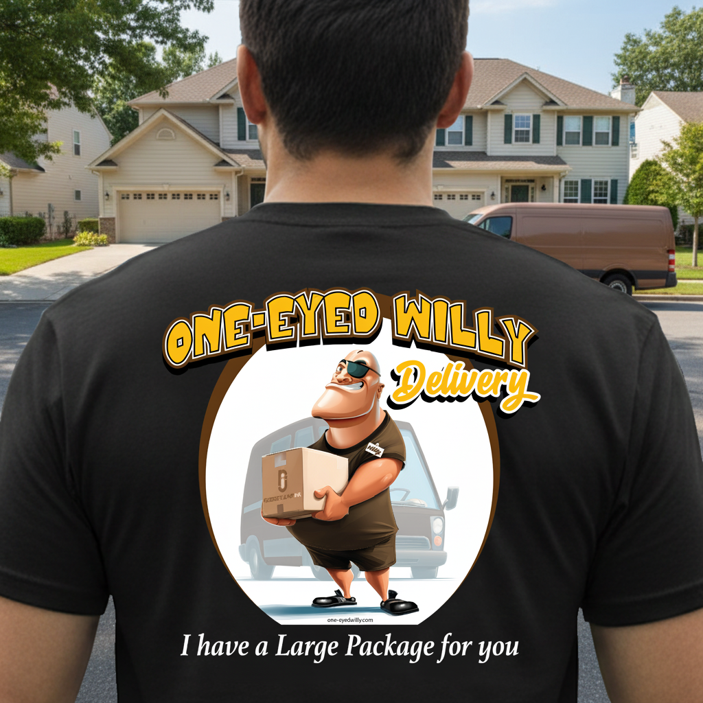 One-Eyed Willy Delivery - Suburban Background