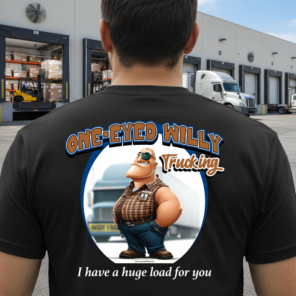 One-Eyed Willy Trucking - Loading Dock Background